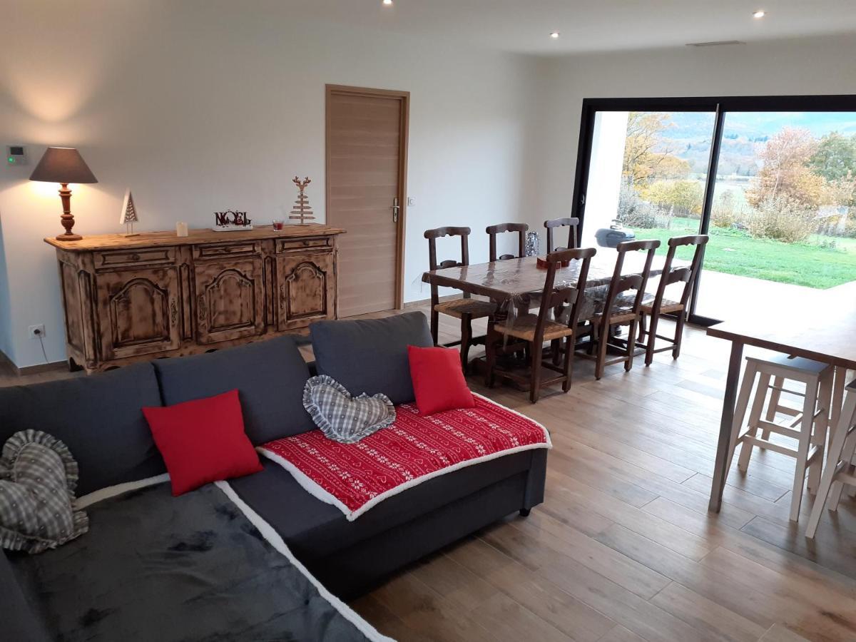 Villa jacuzzi vue sur les Pyrénées Seilhan Exterior foto